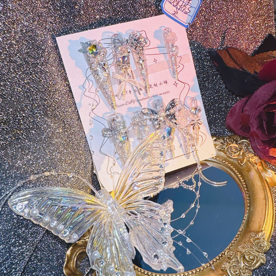 Handmade Nail Butterfly
