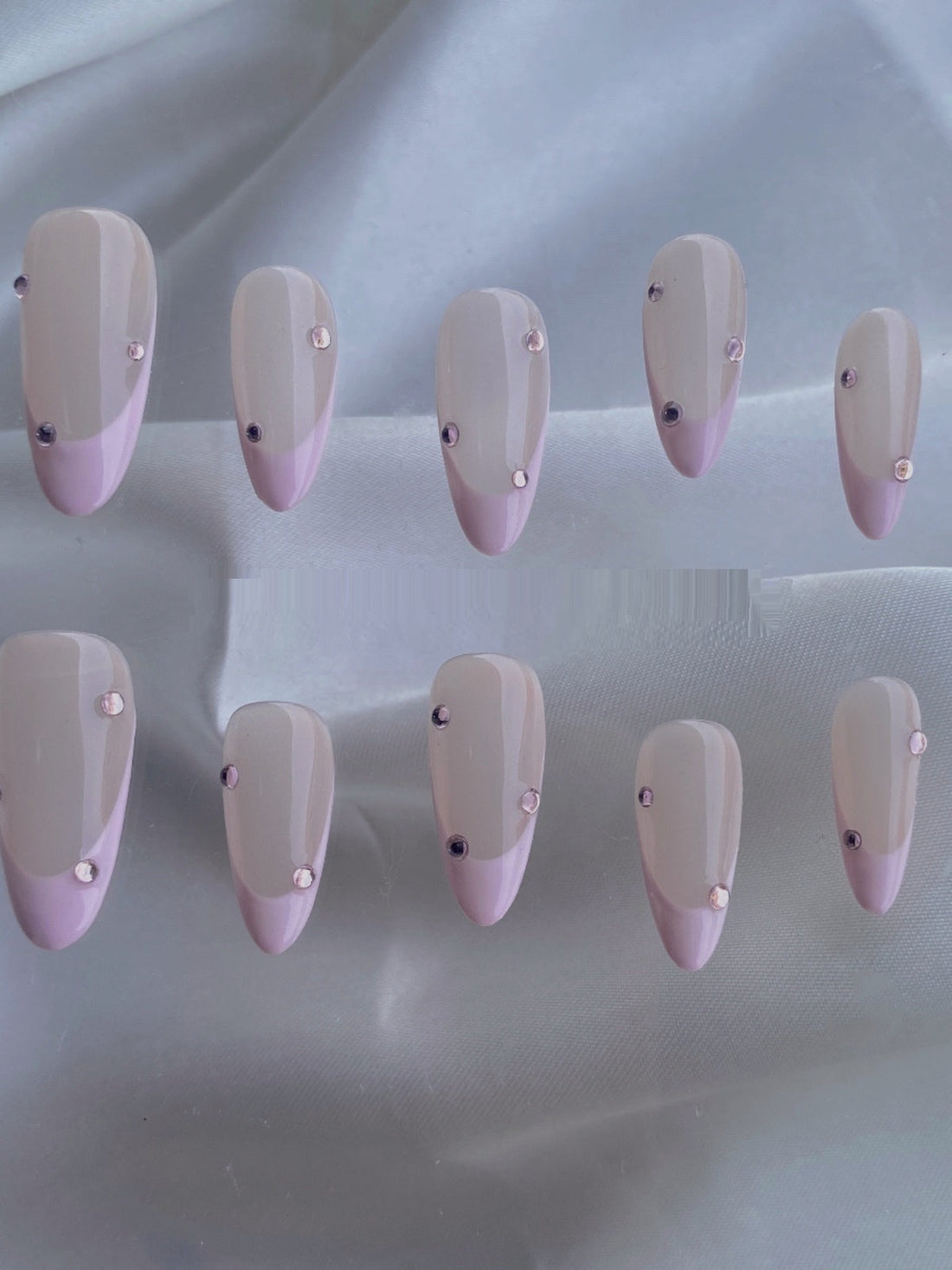 Advanced Almond French Finished Manicure