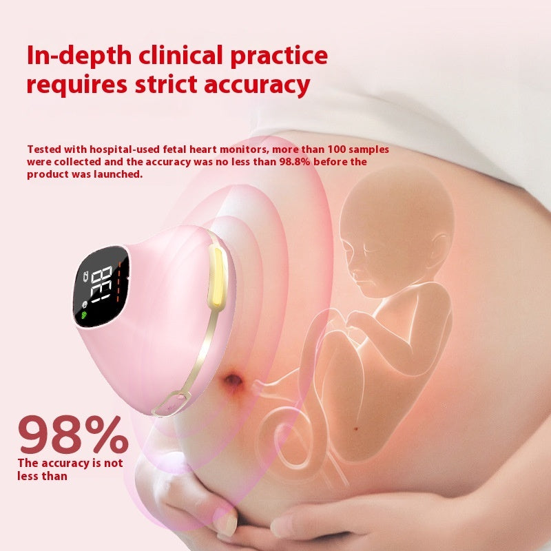 One-piece Maternity Home Foetus ECG Monitor