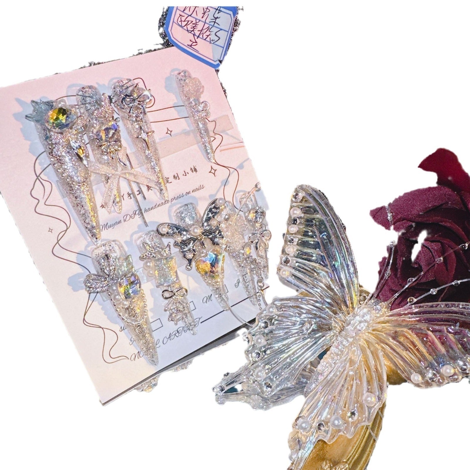 Handmade Nail Butterfly