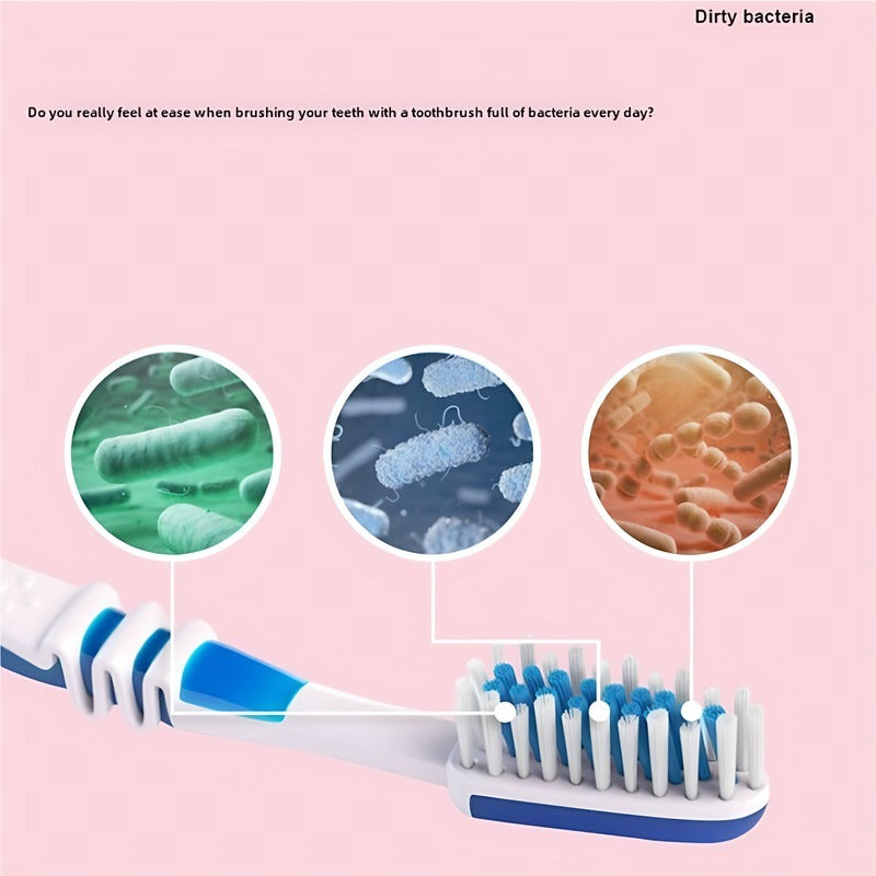 The White Toothbrush Sterilization Box Can Sterilize Effectively To Protect Your Oral Cavity. It&