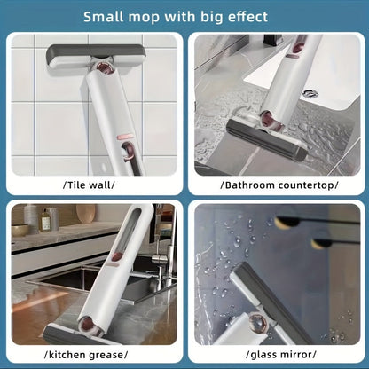 Portable Self-Squeezing Mini Mop