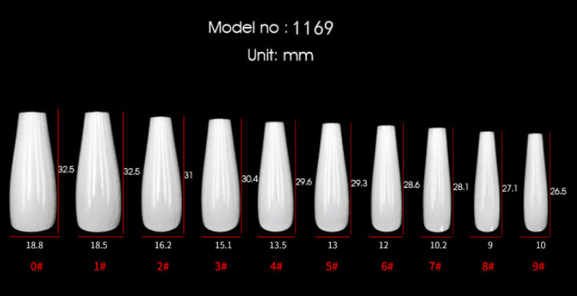 Women's Simple French Gradient Nail Sticker