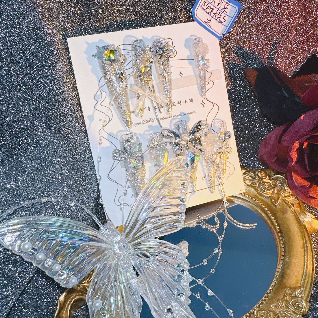 Handmade Nail Butterfly