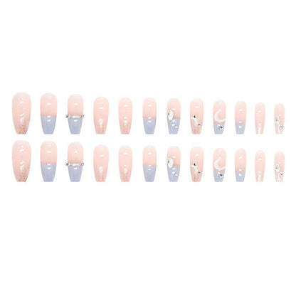  Fake Nails Stars And Moon