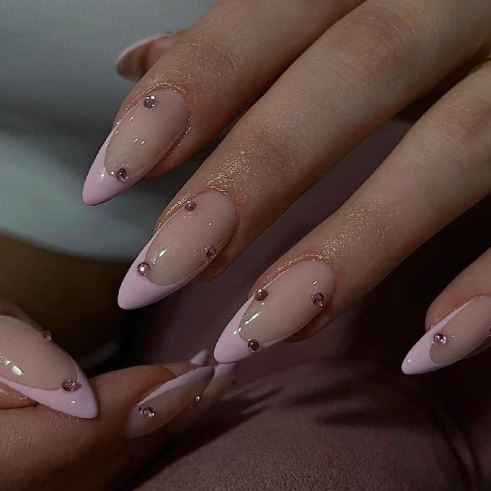 Advanced Almond French Finished Manicure