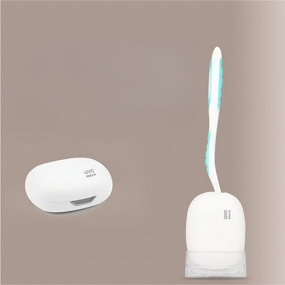 The White Toothbrush Sterilization Box Can Sterilize Effectively To Protect Your Oral Cavity. It's Simple And Elegant, Making Brushing Teeth Healthier And More Reassuring.