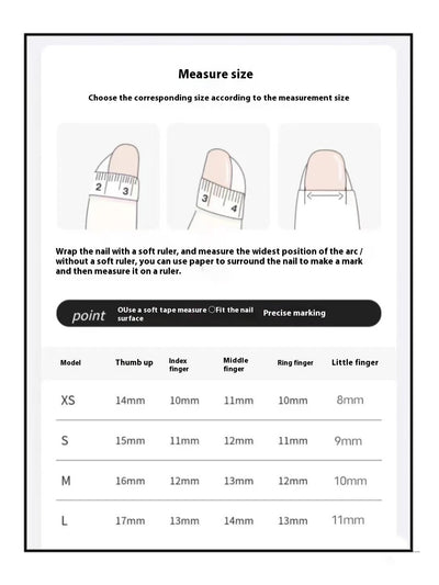 Advanced Almond French Finished Manicure