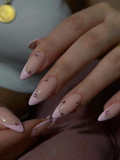 Advanced Almond French Finished Manicure