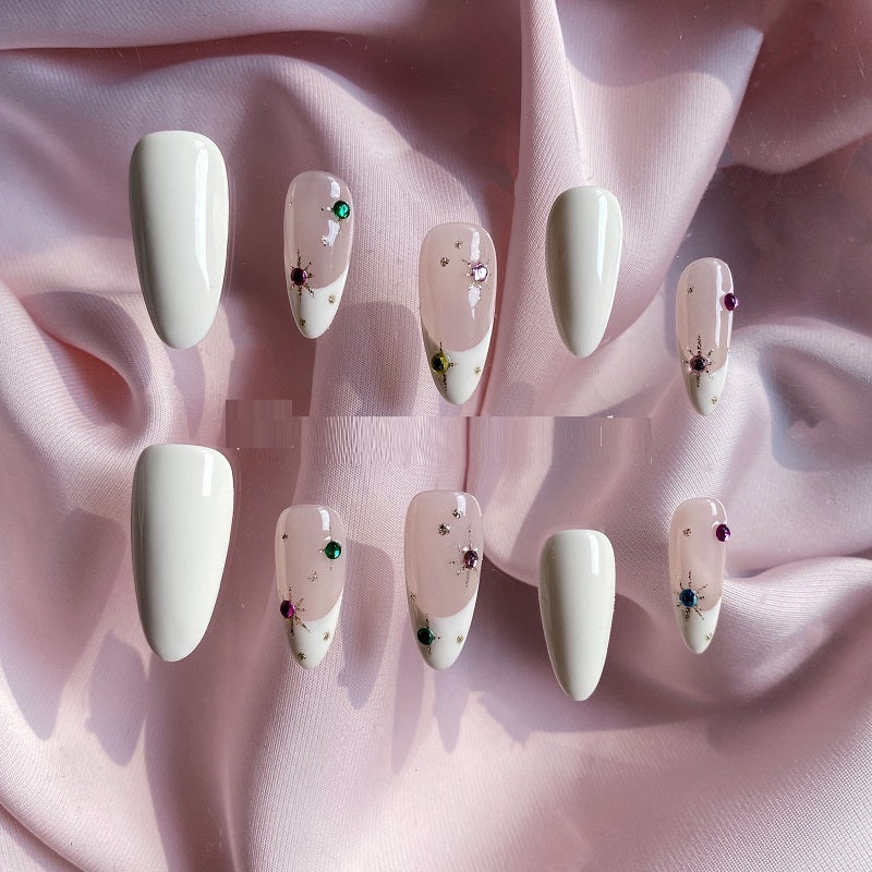 Advanced Almond French Finished Manicure