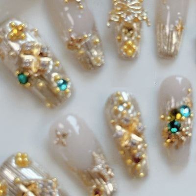 Buchilati Super Gorgeous Fortune Valve Qianjin Drag Sister Manicure Customization