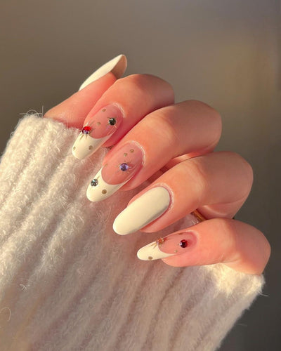 Advanced Almond French Finished Manicure