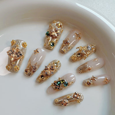 Buchilati Super Gorgeous Fortune Valve Qianjin Drag Sister Manicure Customization
