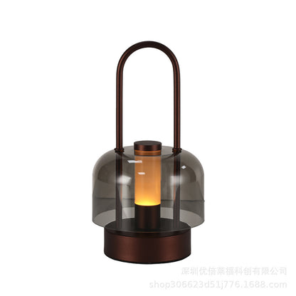 Retro Outdoor Atmosphere Night Lighting Charging Lamp