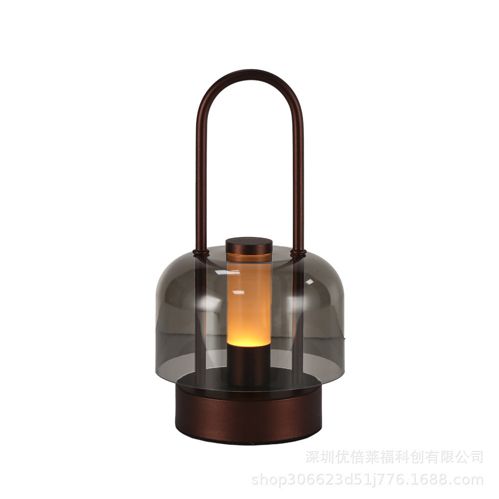 Retro Outdoor Atmosphere Night Lighting Charging Lamp