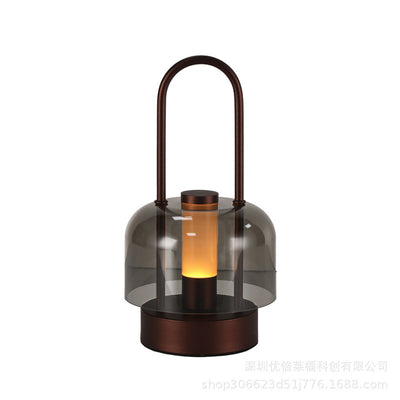 Retro Outdoor Atmosphere Night Lighting Charging Lamp