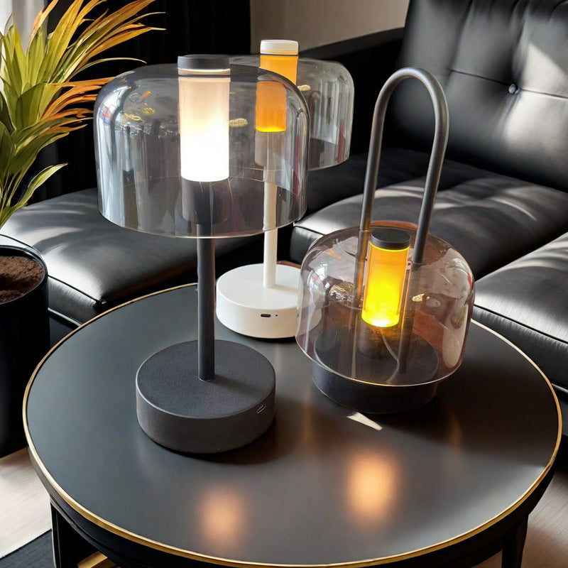 Retro Outdoor Atmosphere Night Lighting Charging Lamp