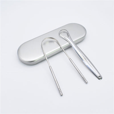 Stainless Steel Tongue Scraper Oral Care Tools