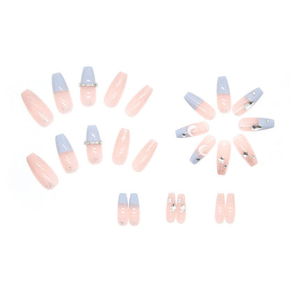 Fake Nails Stars And Moon