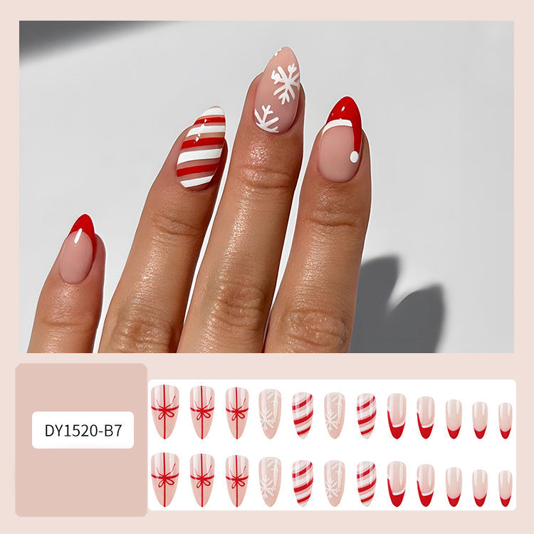 Christmas False Nails