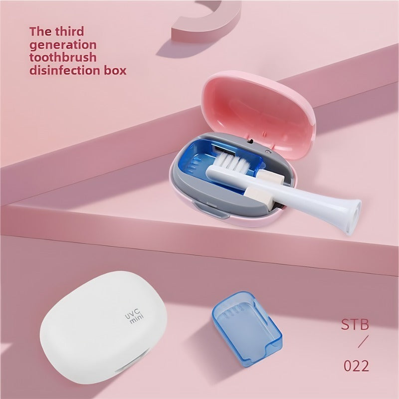 The White Toothbrush Sterilization Box Can Sterilize Effectively To Protect Your Oral Cavity. It&